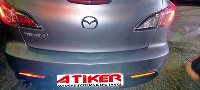 Samsun LPG mazda 3 atiker obdlı montaj resimleri