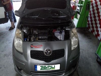 Samsun LPG Toyota Yaris Montaj Resimleri