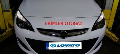 Samsun LPG OPEL ASTRA LOVATO MONTAJ RESİMLERİ