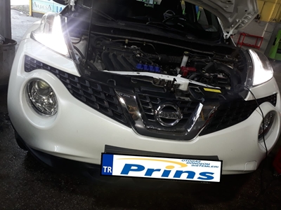 Samsun LPG 2016 MODEL NİSSAN JUKE PRİNS TECHNOMAX MONTAJIMIZ