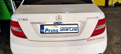 Samsun LPG MERCEDES C180 PRİNS MONTAJ RESİMLERİ