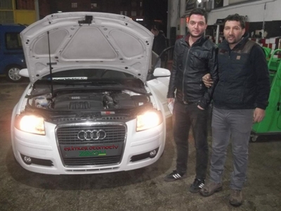 Samsun LPG 2007 Audi A3 Montaj Resimleri