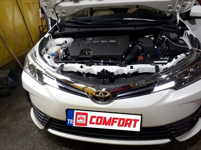 Samsun LPG 2017 MODEL TOYOTA COROLLA BRC TOYOTA COMFORT KİT MONTAJIMIZ