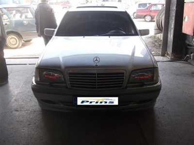 Samsun LPG 1999 Mercedes C200 Montaj Resimleri