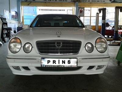 Samsun LPG 1998 Mercedes E200 Montaj Resimleri