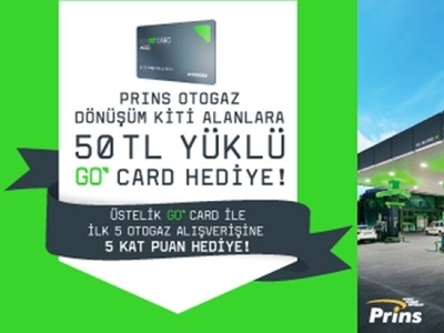 Samsun LPG Prins & GO CARD Kampanyası
