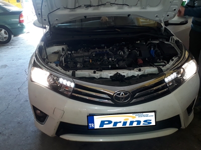 Samsun LPG 2014 MODEL TOYOTA COROLLA PRİNS TECHNOMAX MONTAJIMIZ