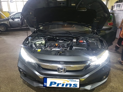 Samsun LPG 2021 MODEL HONDA CİVİC PRİNS SİLVERLİNE MONTAJIMIZ