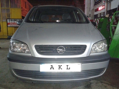 Samsun LPG 2003 Opel Zafira Montaj Resimleri